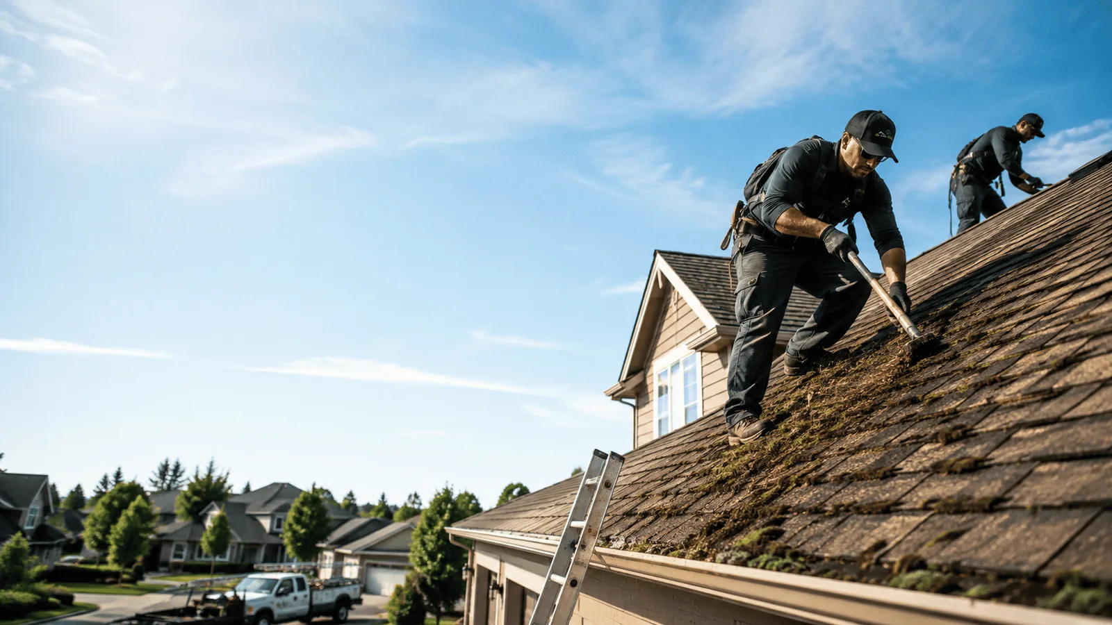 Roof Moss Removal in Springdale, AR near me
